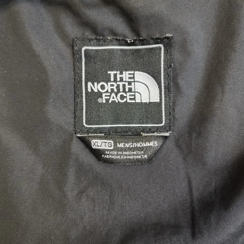 The North Face Mack Moto Quilted Zip-Up Jacket Black Size XL